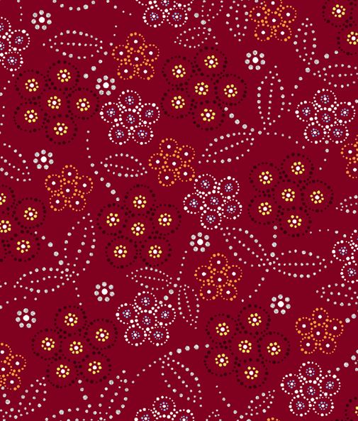 native_american_fabric_prints_FTF_BA-0002M-Burgundy-betty-albert--fabrics