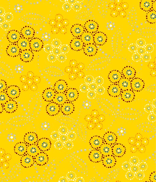 native_american_fabric_prints_FTF_BA-0002M-Yellow-betty-albert-fabrics
