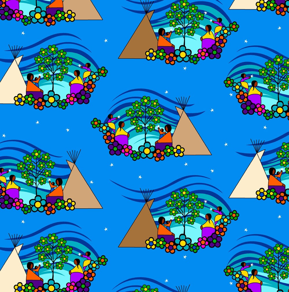 native-fabrics_prints__KP-0003_-_Blue