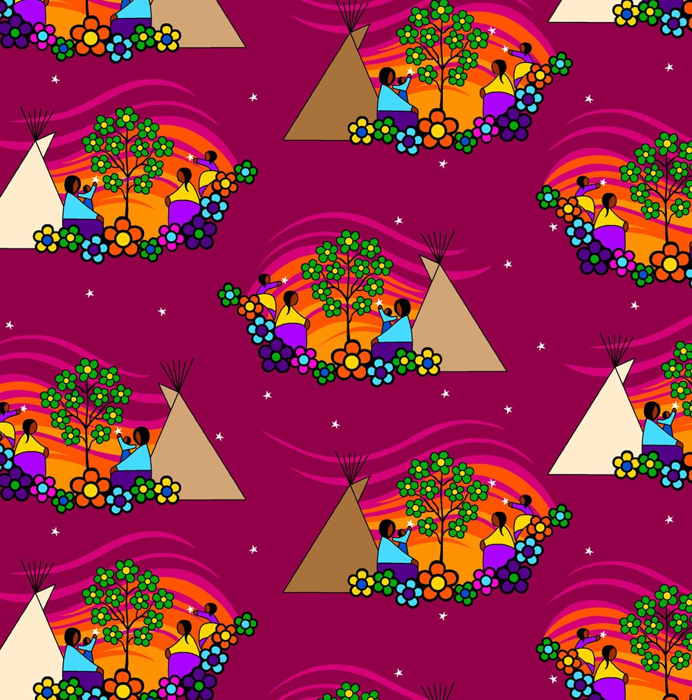 native-fabrics_prints_KP-0003_-_Burgundy