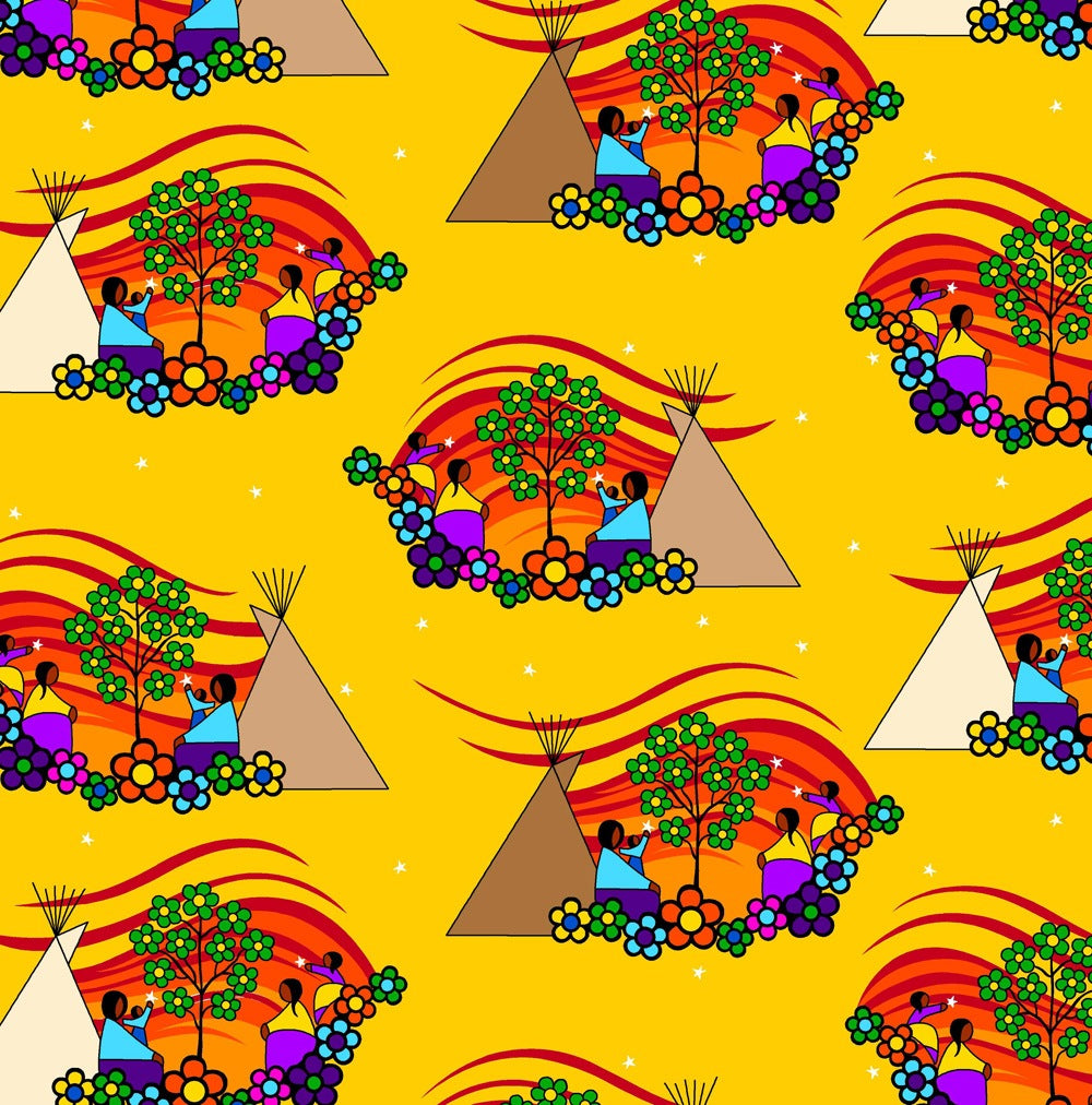 native-fabrics_prints_KP-0003_-_Yellow