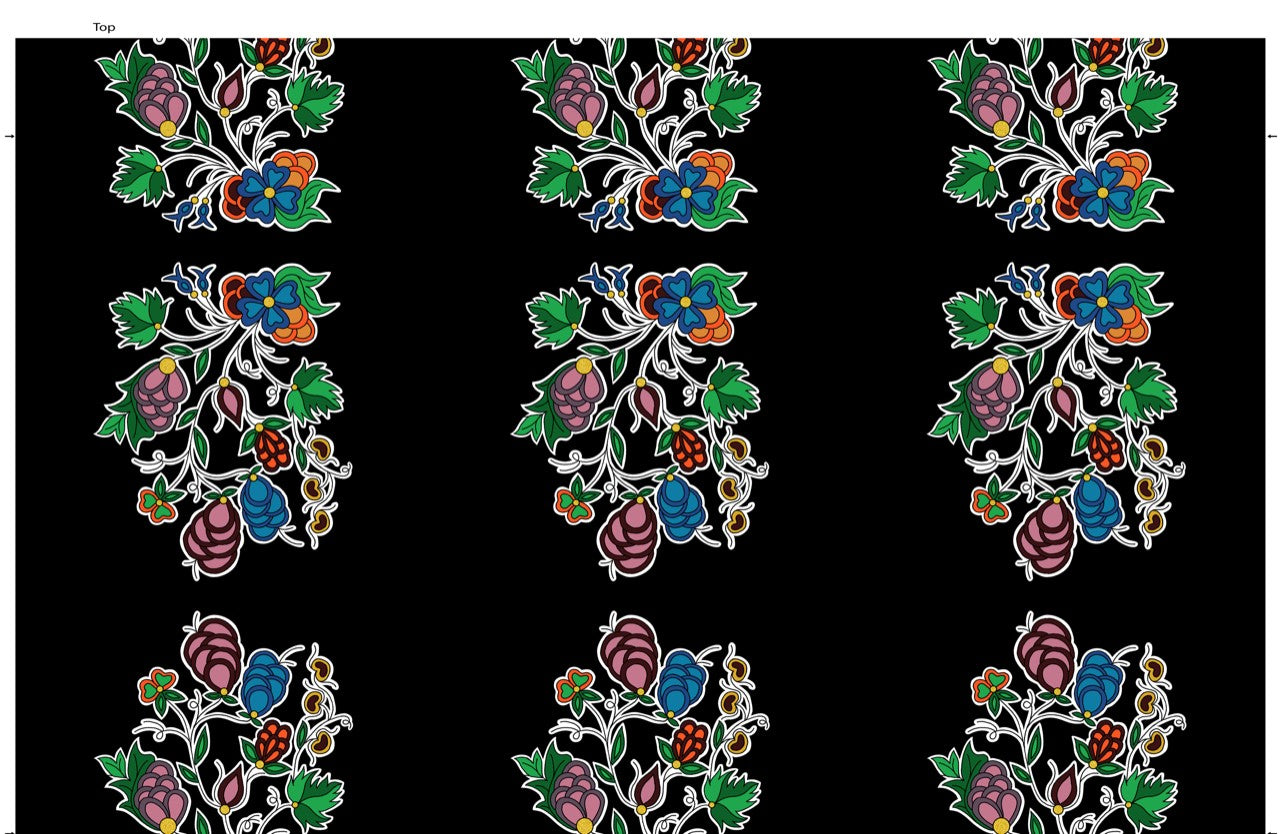 native_floral_fabric_designs_FTF_Black-Stripe-TM-0002M-by-tamara-malcolm_fabrics