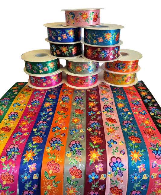 Indiginous Ribbon Indigenous-Print Ribbons – Wholesale USA | First Trend Fabrics