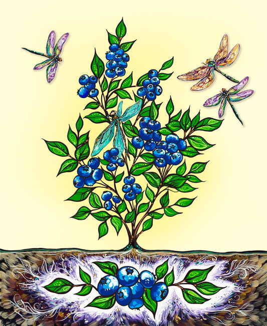 Blueberry by Carla Joseph - First Trend Fabrics