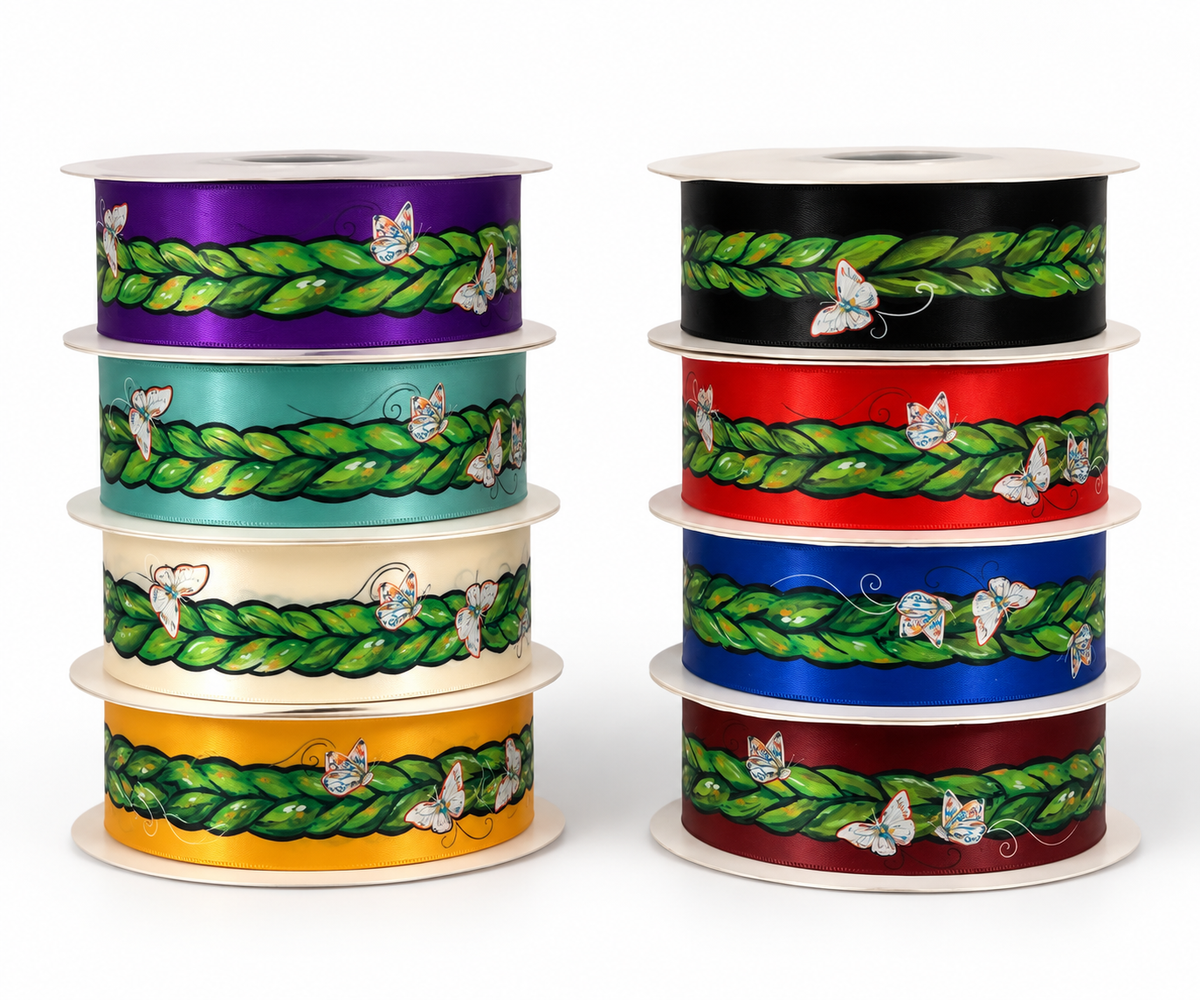 Sweetgrass - Indigenous Print Ribbons - First Trend Fabrics