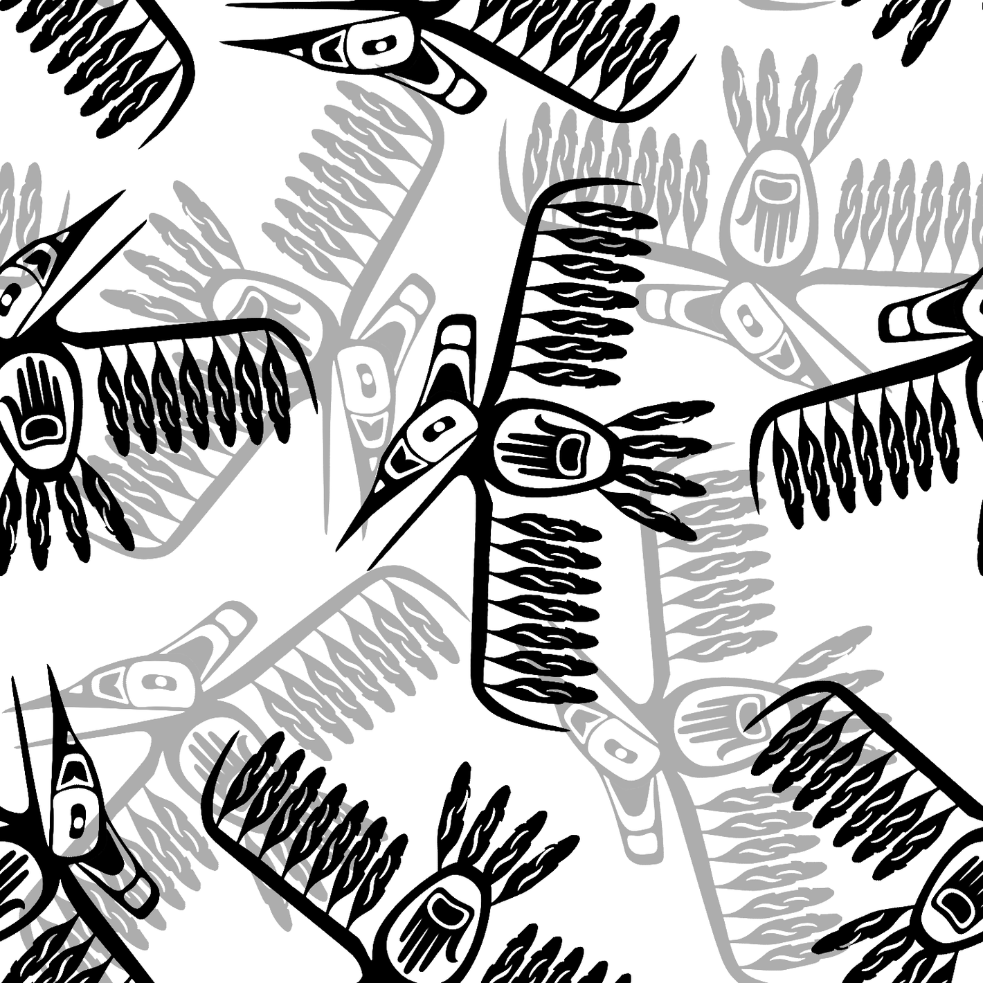 Thunderbirds | Thunderbirds | Indigenous fabric designs- First Trend Fabrics