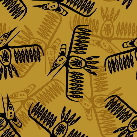 Thunderbirds | Indigenous fabric designs - First Trend Fabrics