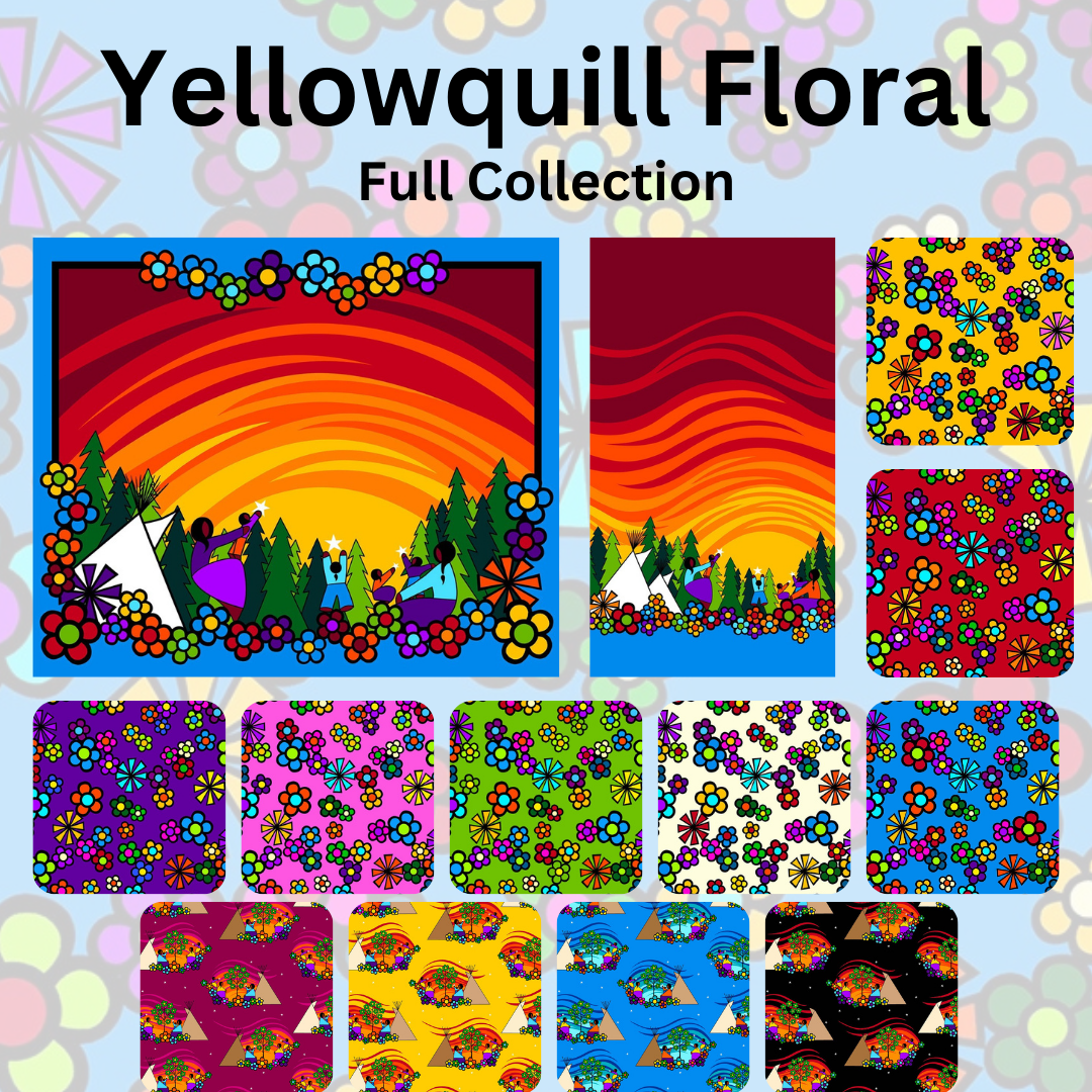 Yellowquill Floral #1