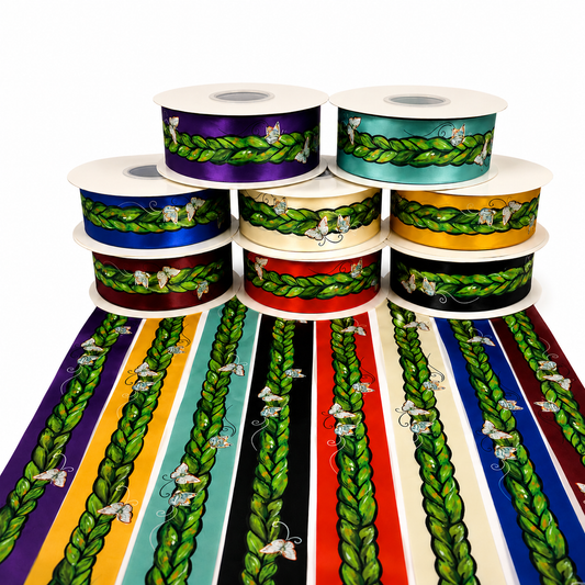 Sweetgrass - Indigenous Print Ribbons - First Trend Fabrics