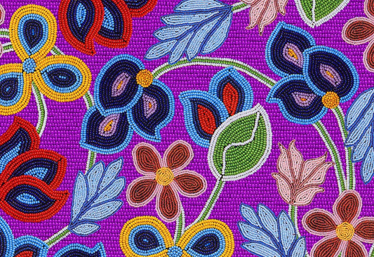 David Textiles Beaded Floral