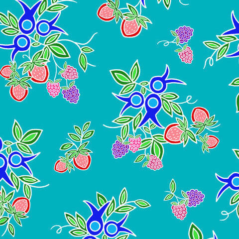 indigenous_fabric_design_13moons-turq-Tamara -Malcolm_fabrics-at_First_Trend_Fabrics_your_Indigenous_Fabric_wholesaler_across_the_USA