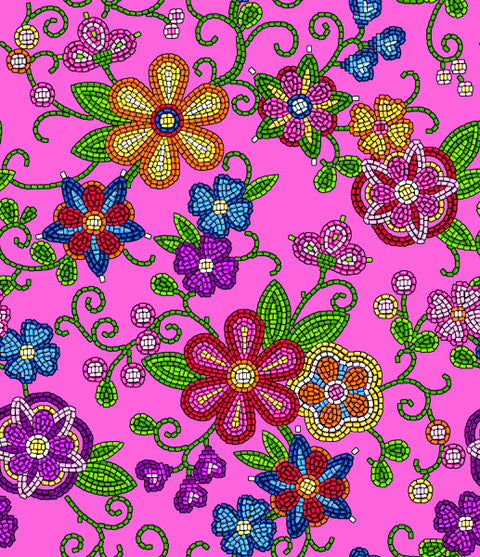 Beaded Floral 2